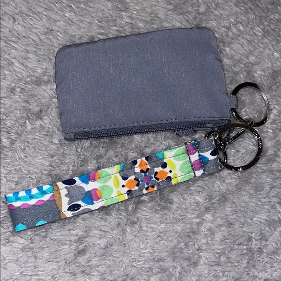 Vera Bradley Geo Medallions Lanyard & Zip ID Case Set - Picture 5 of 5